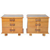 Rare Paul Frankl "Station Wagon" Series Nightstands