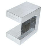 Paul Evans Chrome Patchwork Occasional Table
