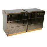 Pair of Ello Mirrored Chests