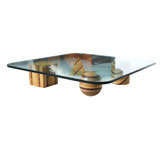 Rare Wood Metafora Coffee Table by Lella and Massimo Vignelli