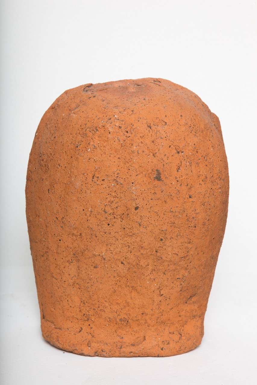 Etruscan terracotta votive Head  In Excellent Condition For Sale In New York, NY