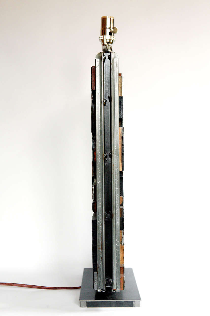 Printers Block Table Lamps at 1stDibs