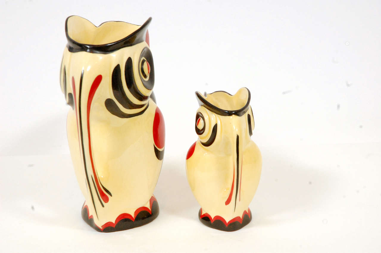 Ceramic Witty Czech Toucan Pitchers