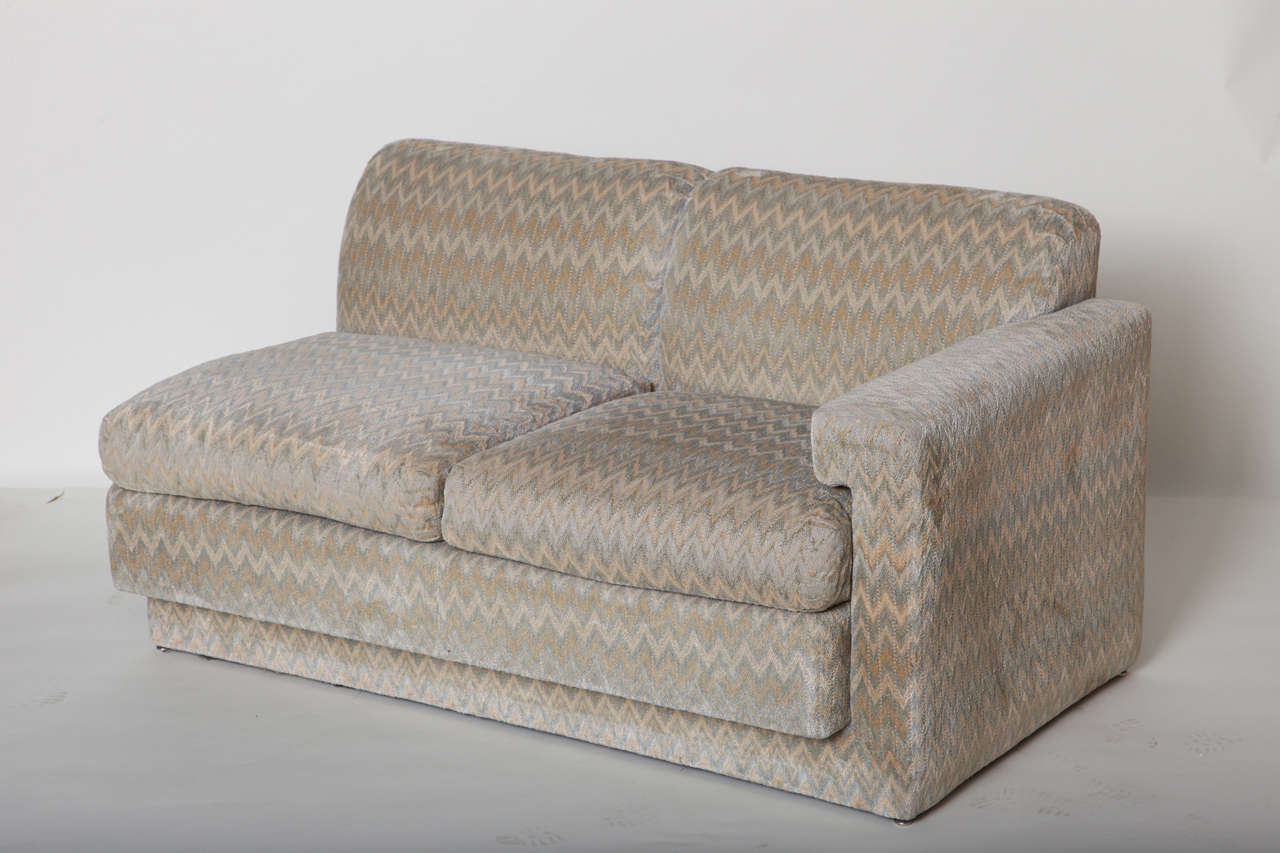 Wood Modern Donghia Upholstered Sofa