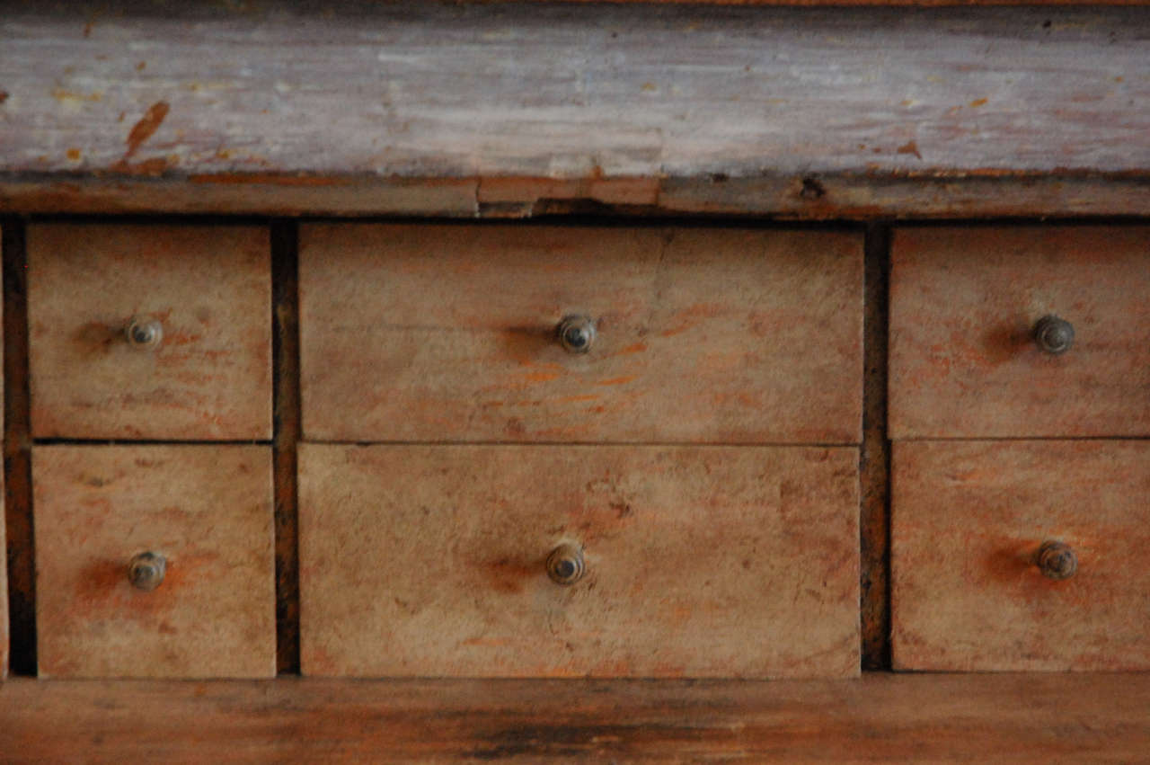 Huge Gustavian Hutch / Desk , Sweden C. 1800 1