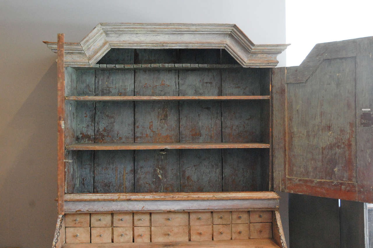 Huge Gustavian Hutch / Desk , Sweden C. 1800 3