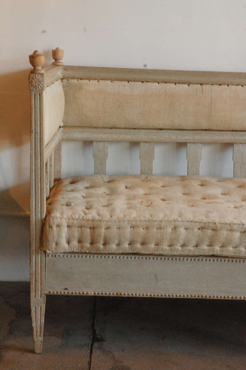 Massive Gustavian Bench , C. 1800 In Excellent Condition In Los Angeles, CA