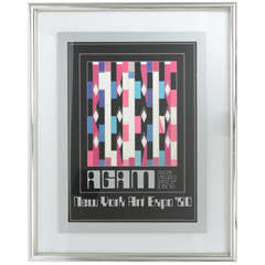 AGAM Lithograph from New York Art Expo