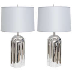 Pair of Westwood Streamlined Lamps
