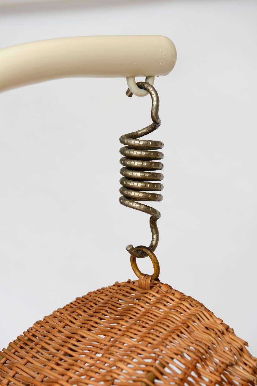 Hanging Wicker Egg Chair at 1stDibs vintage wicker egg chair, vintage