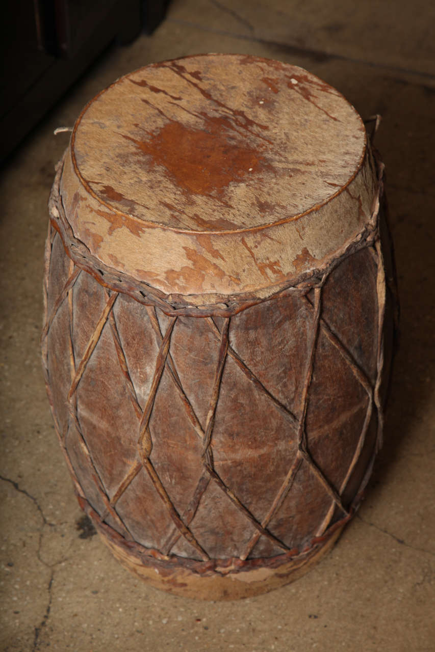 A Burmese Drum Table