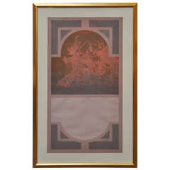 Pair of Framed Serigraphs, Signed