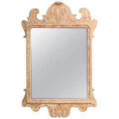 George I Carved Gesso Gilt Mirror 12