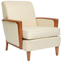 1941 Streamline Modern Lounge Chair by Heywood Wakefield