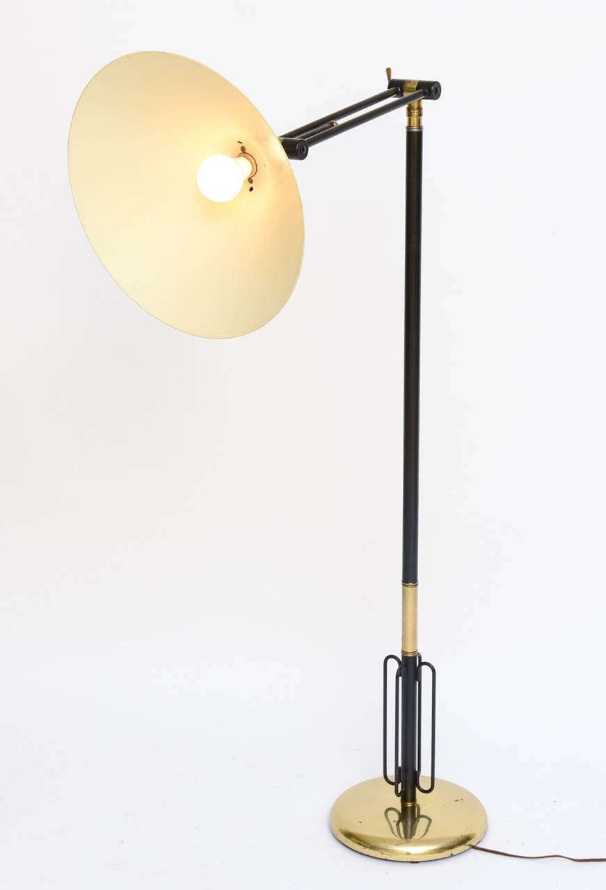 Sculptural 1950s Articulating Floor Lamp 2