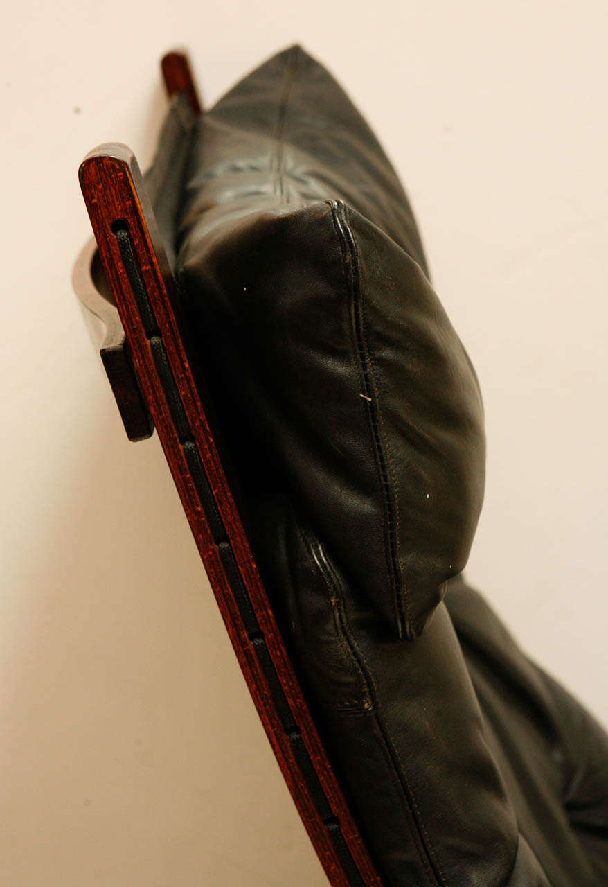 Leather Ingmar Relling for Westnofa 'Siesta' Chair