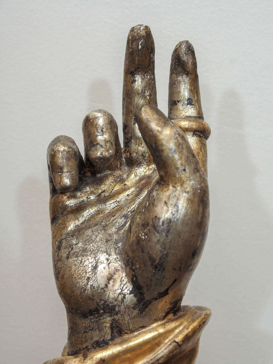 Baroque 18th Century Reliquary in the Form of a Hand and Arm