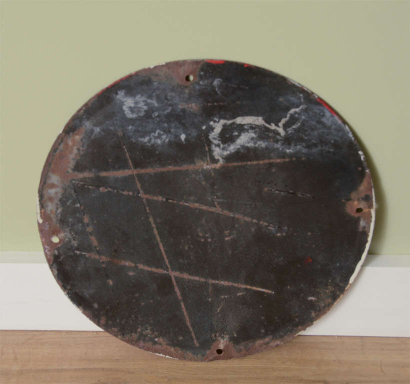 Old French sign NO Parking