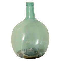 Vintage Large Glass Bottle France
