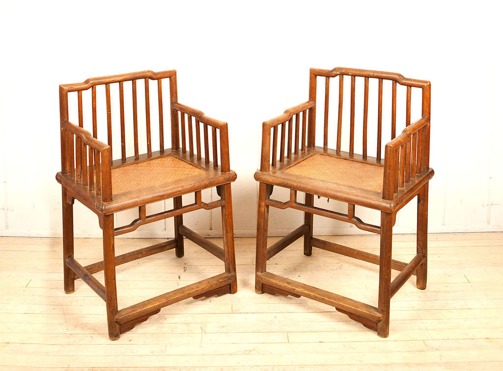 Pair of Chinese Armchairs
