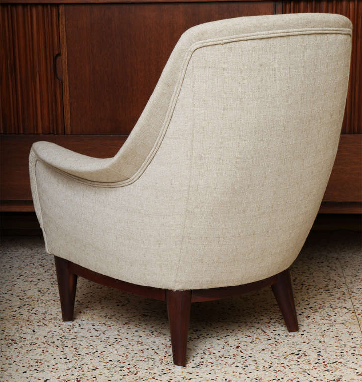 Inviting Danish Armchair in the Manner of Finn Juhl 3