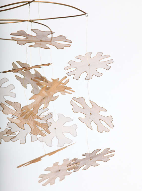 Mid-20th Century Paavo Tynell Snowflake Chandelier