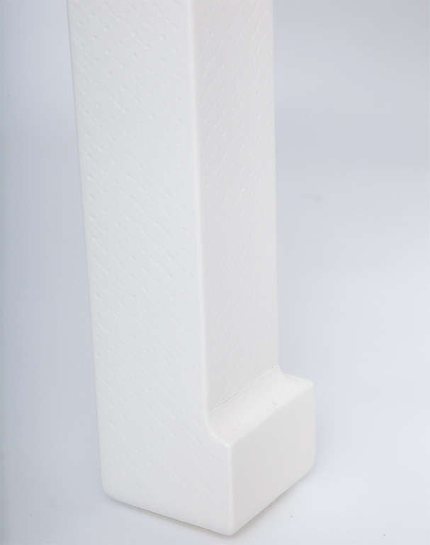 Karl Springer Embossed Leather Table For Sale 2