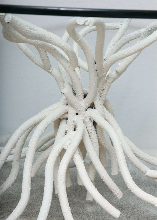 Wrought Iron Coral Table 1