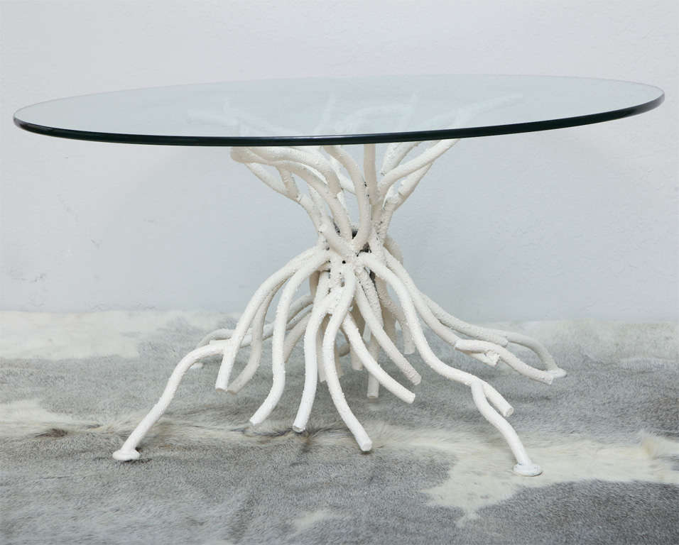 Wrought Iron Coral Table 4