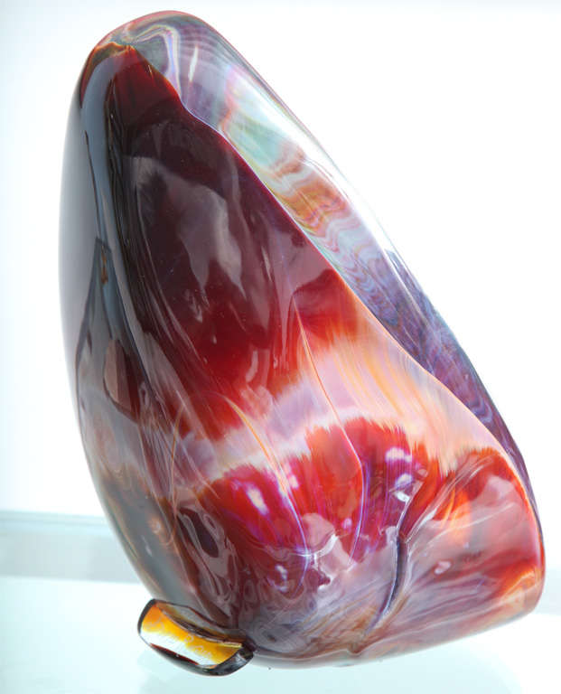 Italian Murano Glass Blowing Master Dino Rosin Sculpture 1