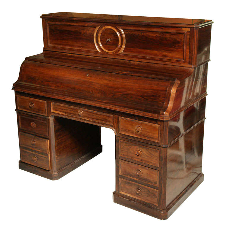 Superb 19th Century Rosewood French Writing Desk