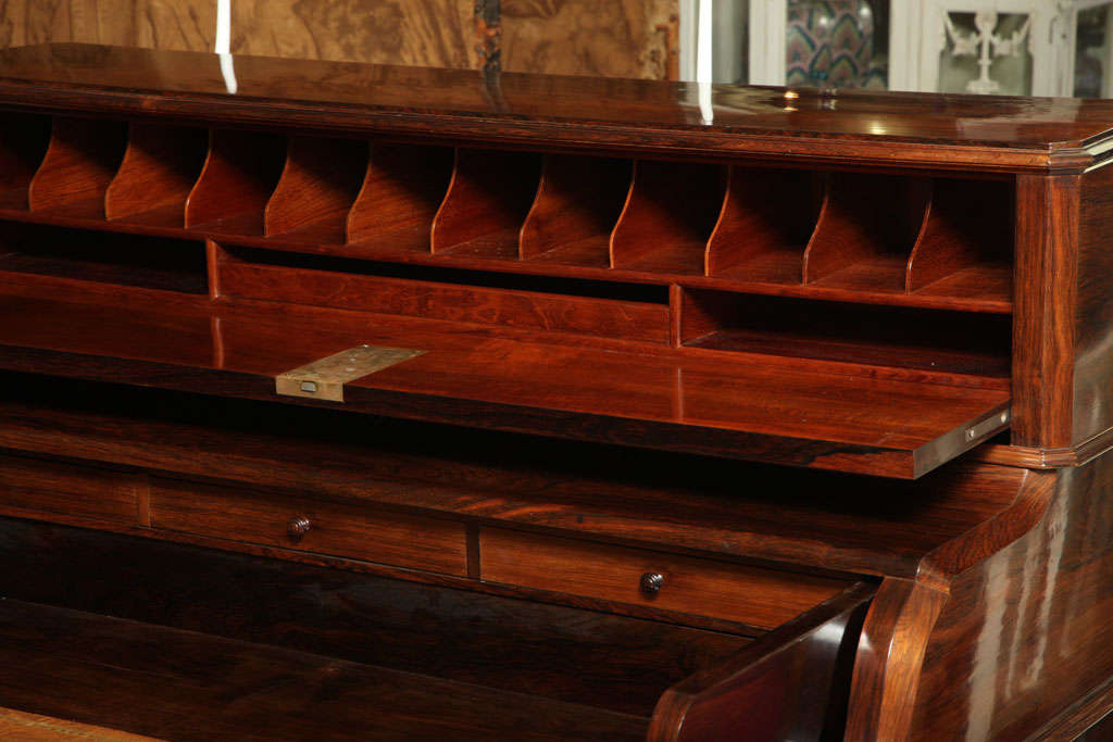 Superb 19th Century Rosewood French Writing Desk at 1stDibs