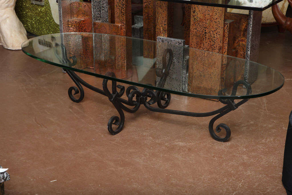 Wrought Iron Coffee Table