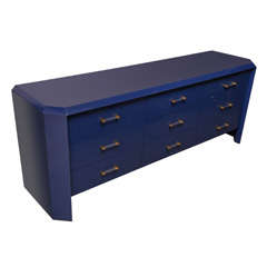 NINE DRAWER CREDENZA