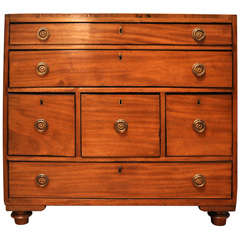 Antique Anglo-Indian Travelling Chest, circa 1830