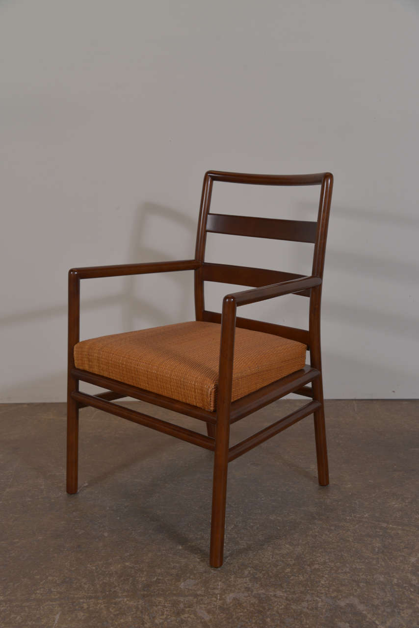 Mid-Century Modern T.H. Robsjohn-Gibbings Set of 6 Dining Chairs