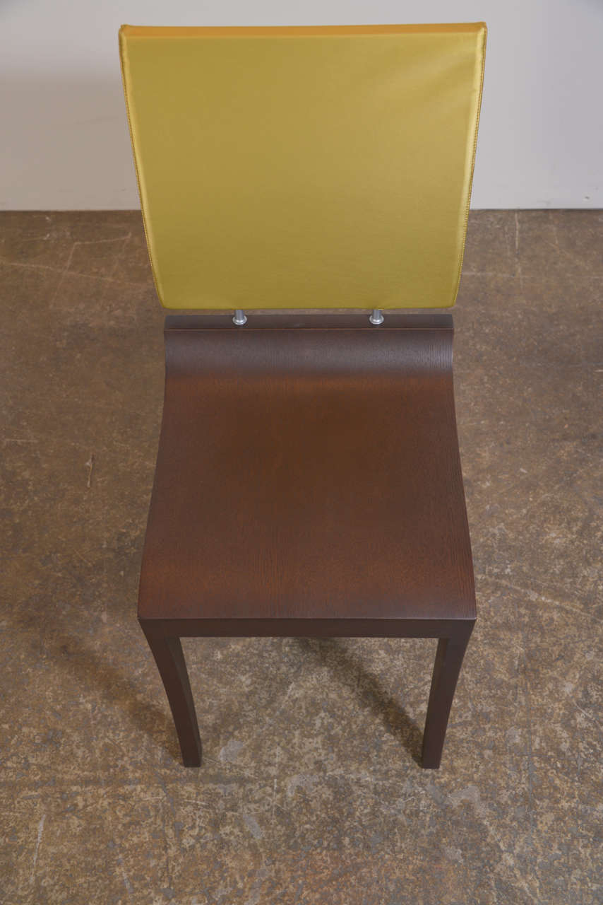 French Set of Six Linge Roset Finn Dining Chairs