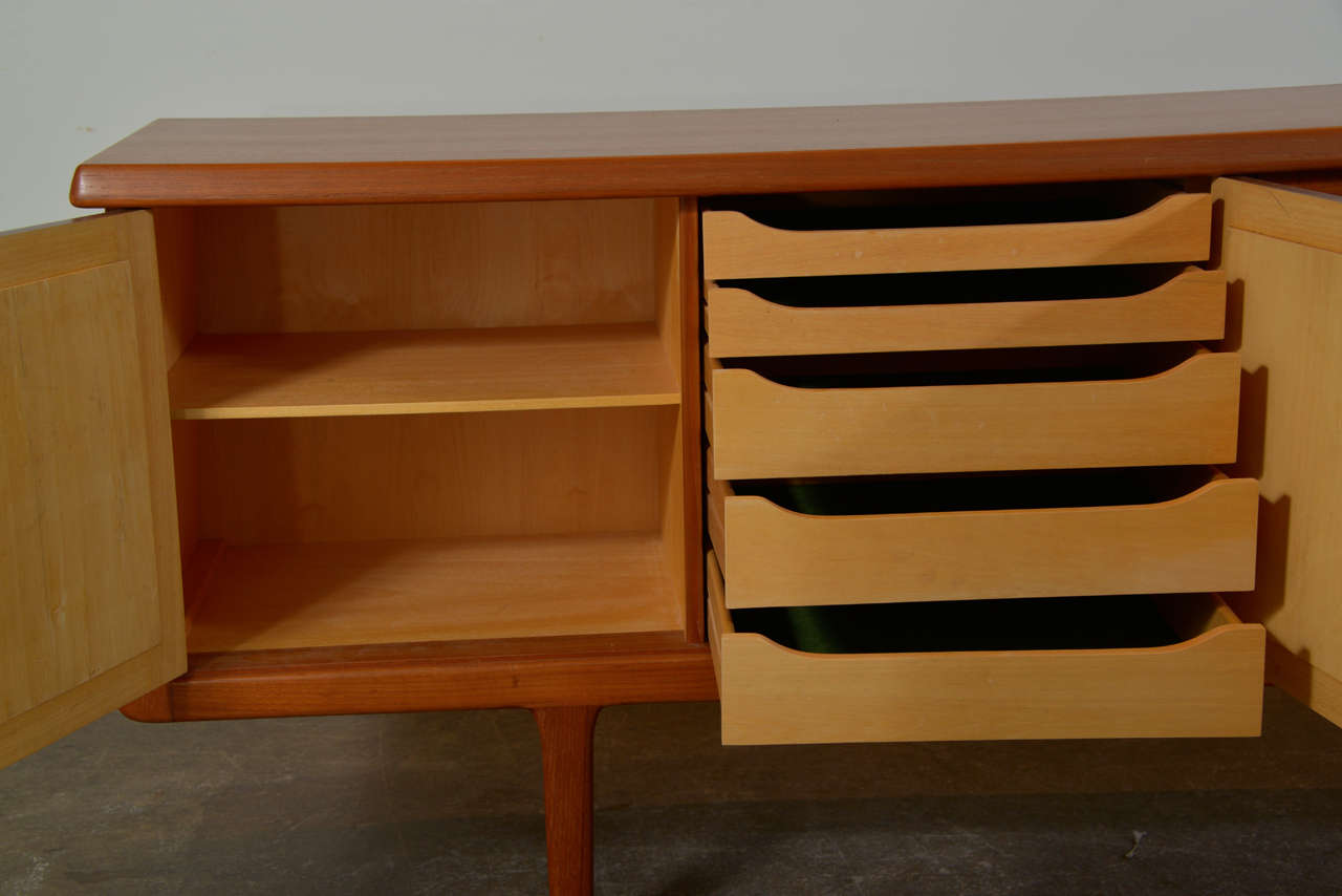 Arnt Sørheim Mid-Century Modern Teak Credenza In Good Condition In Dallas, TX