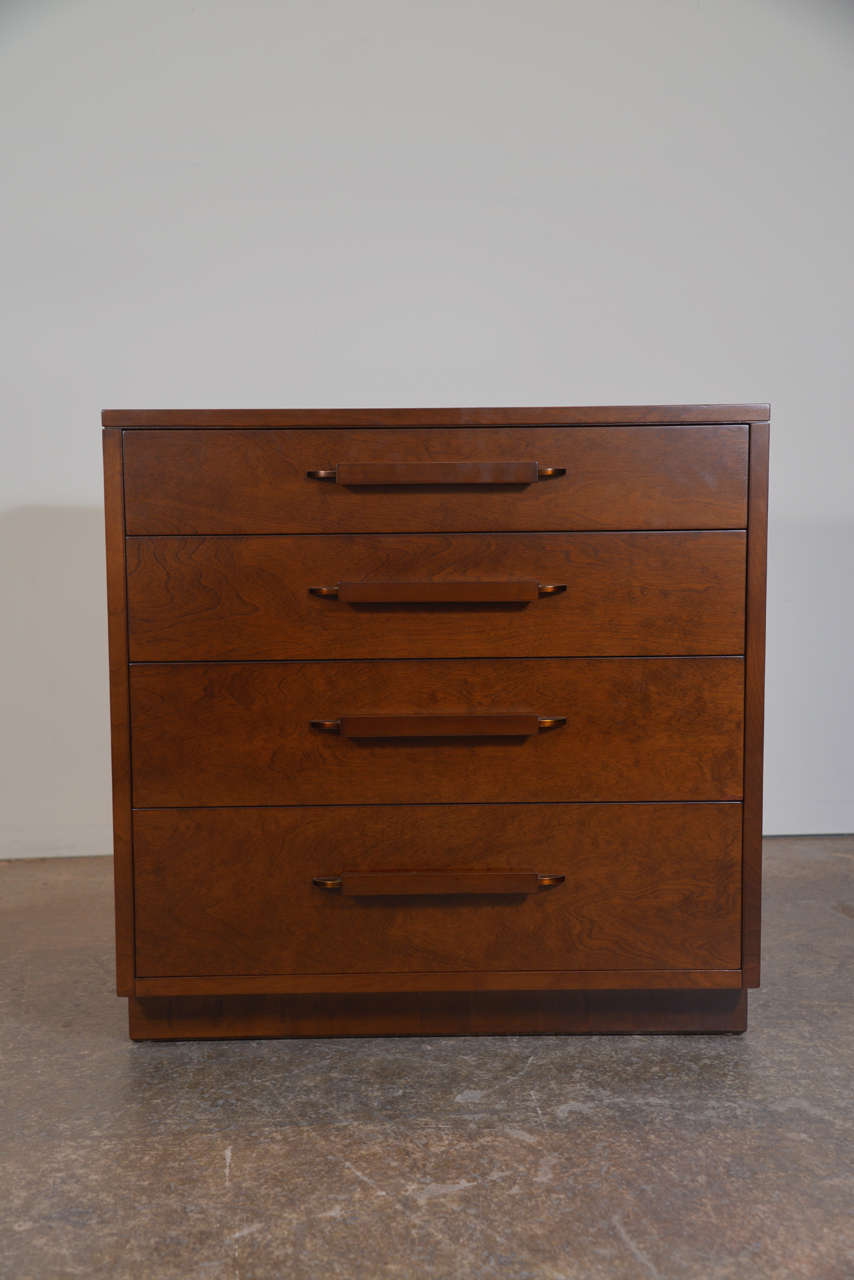 Nightstands by Eliel Saarinen for Johnson Furniture Co. In Excellent Condition In Dallas, TX