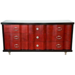 Used Midcentury Hollywood Regency Glamourous Dresser by Bassett Furniture, C. 1940s