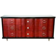 Mid Century Hollywood Regency Glamourous Dresser by Bassett Furniture 8