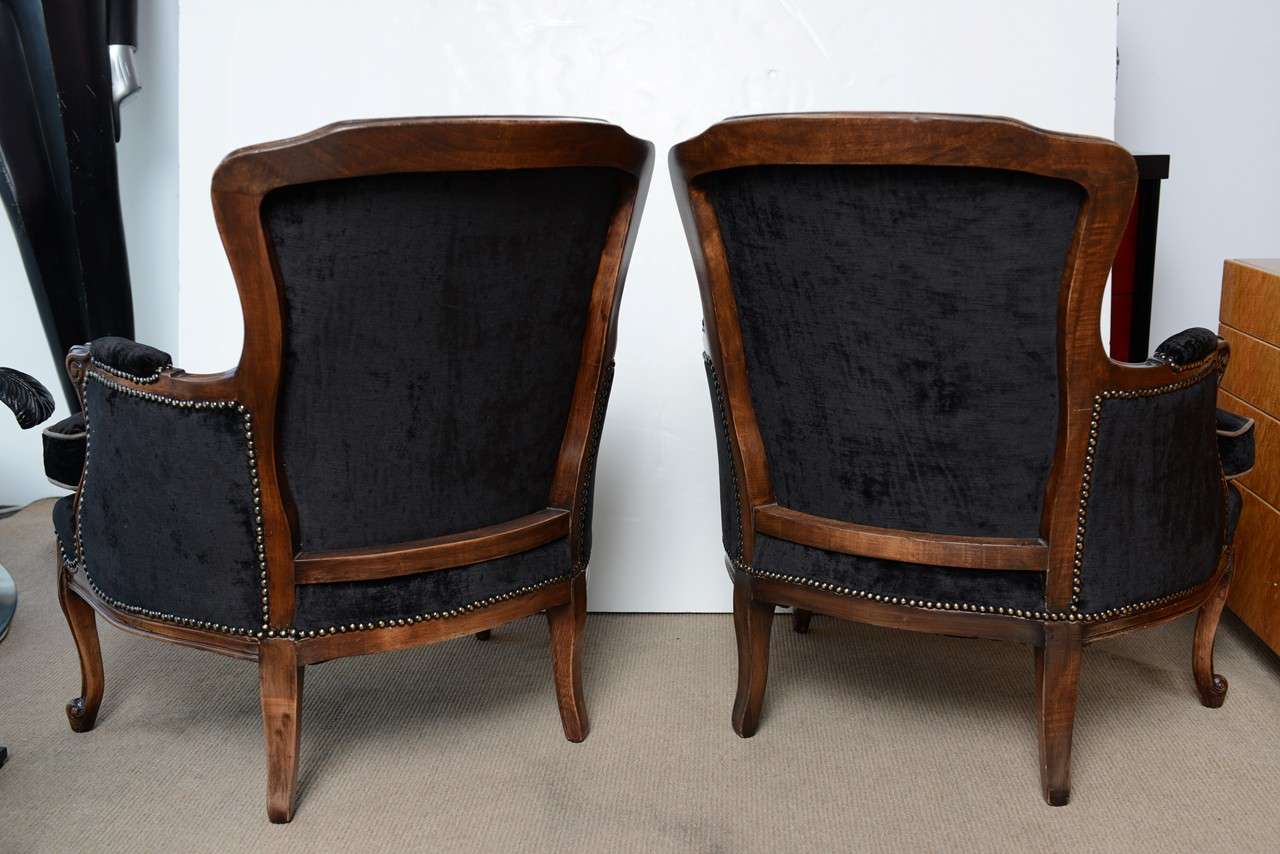 vintage bergere chairs