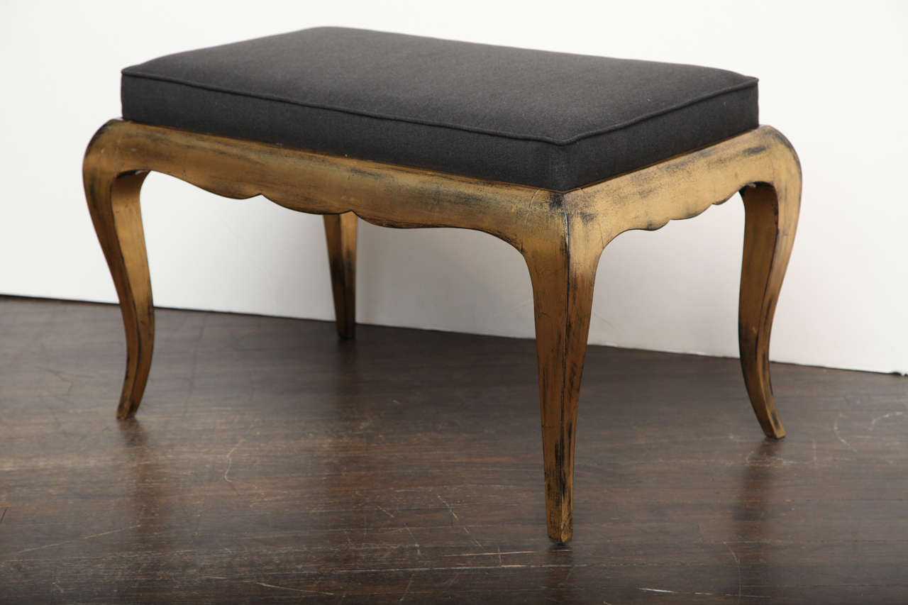 Elegant Pair of Upholstered Benches 2