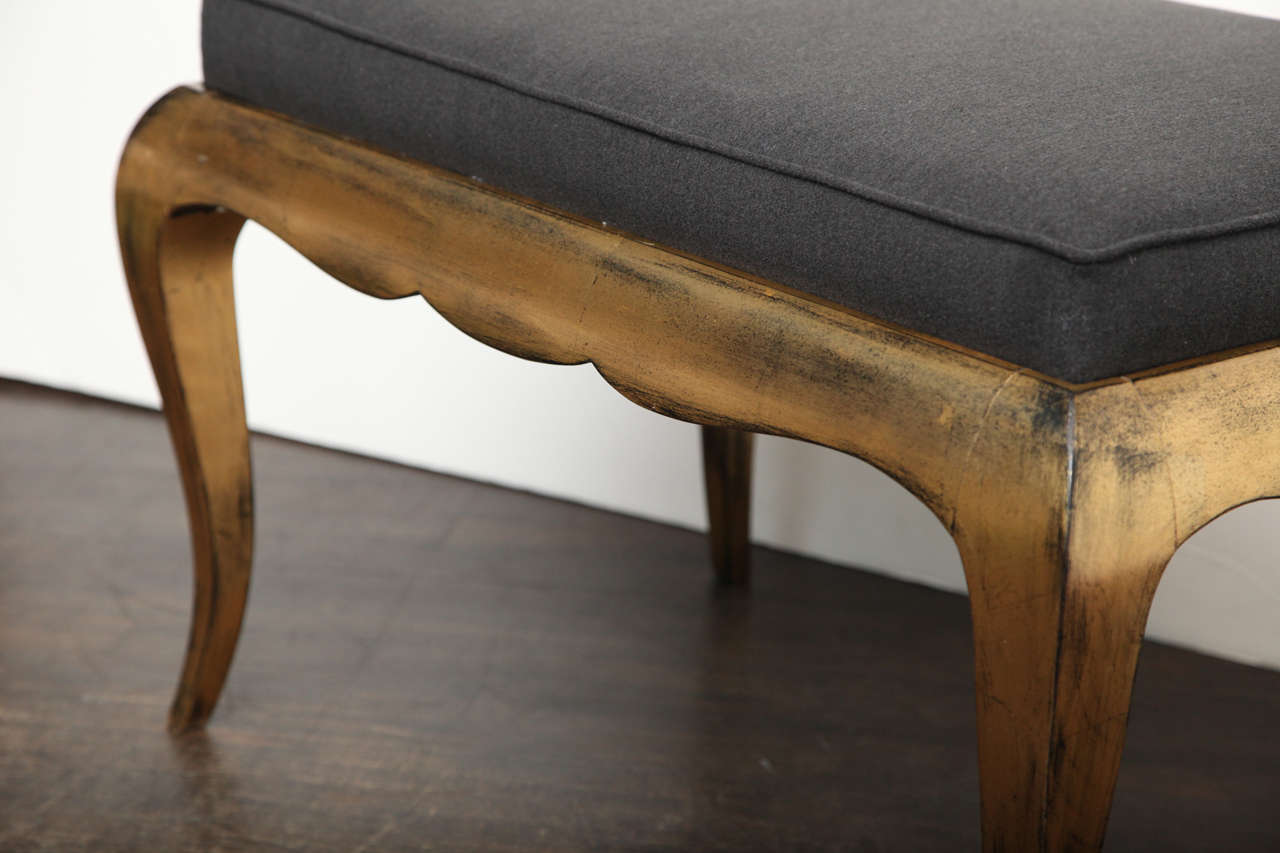 Elegant Pair of Upholstered Benches 3