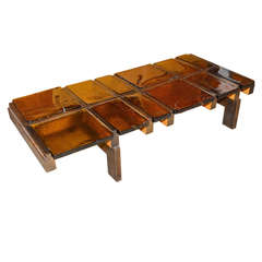 1970s Coffee Table by Roger Capron - Vallauris