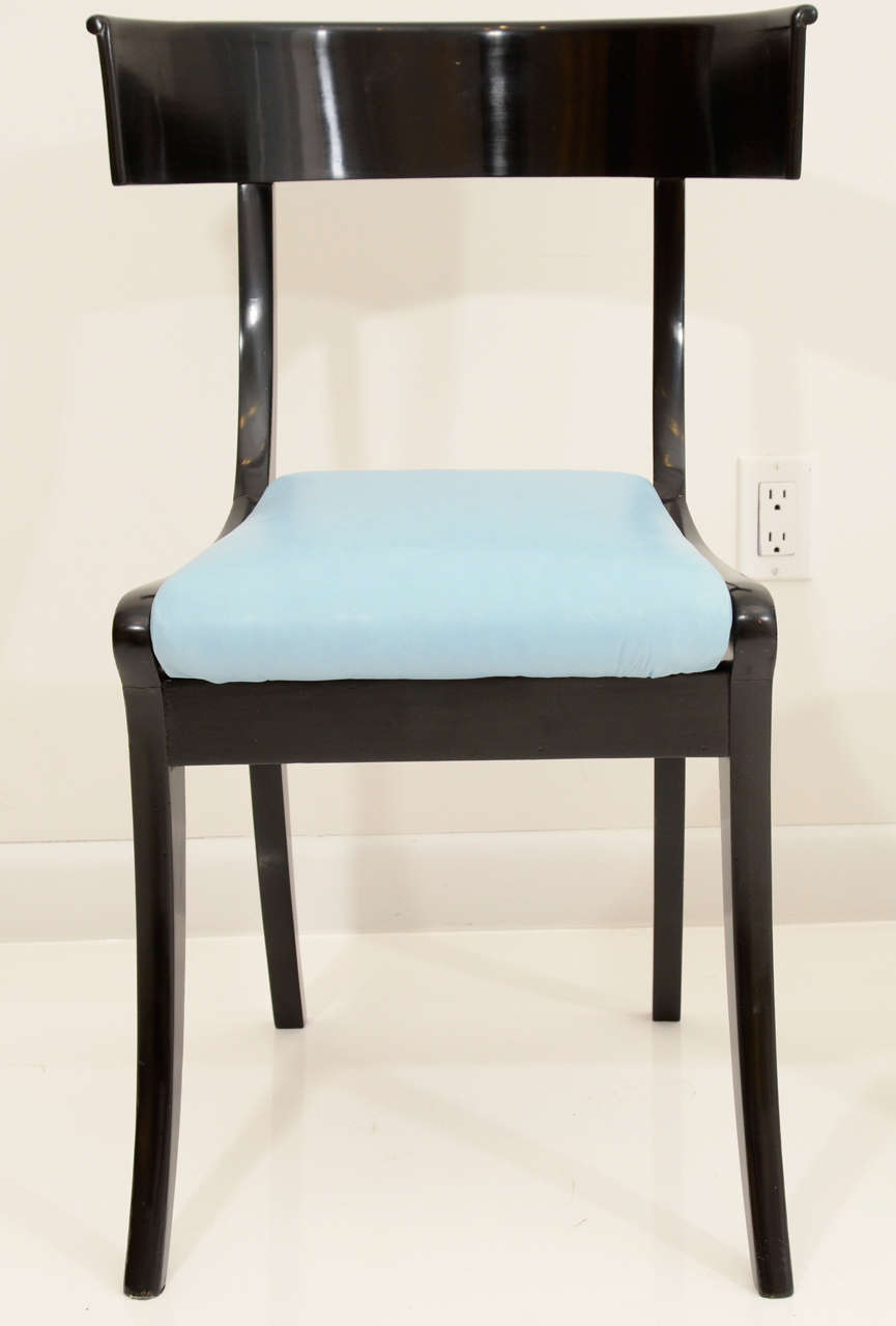 A Pair of Danish Klismos Chairs 2