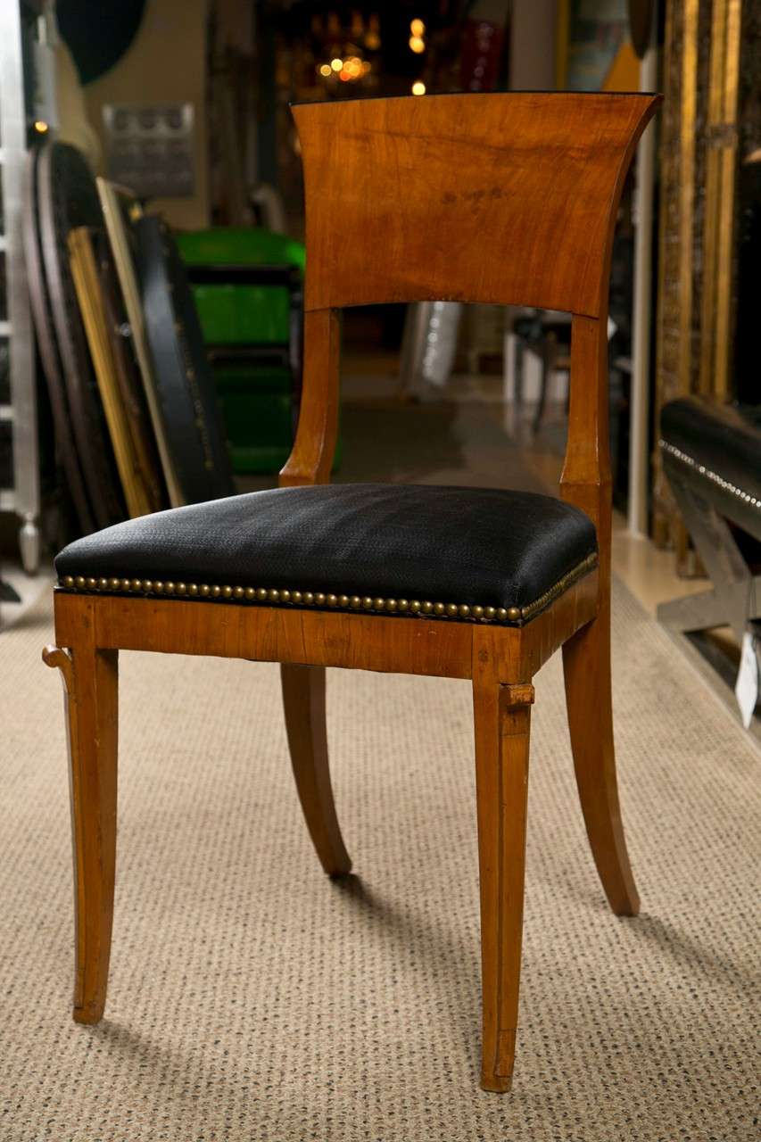Set of Six Neo Classic Dining Side Chairs