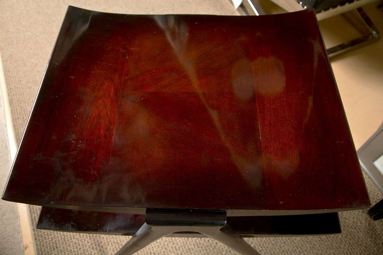 Mid-Century Modern Pair of  Mid Century Modern Sofa Tables For Sale