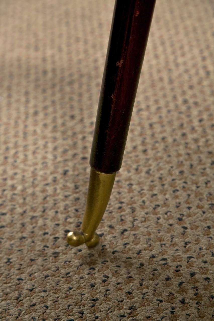 Pair of  Mid Century Modern Sofa Tables In Good Condition For Sale In Bedford, NY