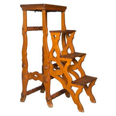 Antique Metamorphic Library Steps